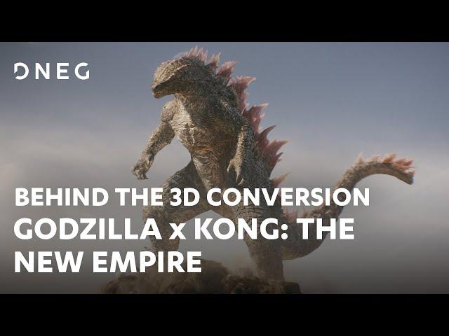 Godzilla x Kong: The New Empire | Behind the 3D Conversion | DNEG