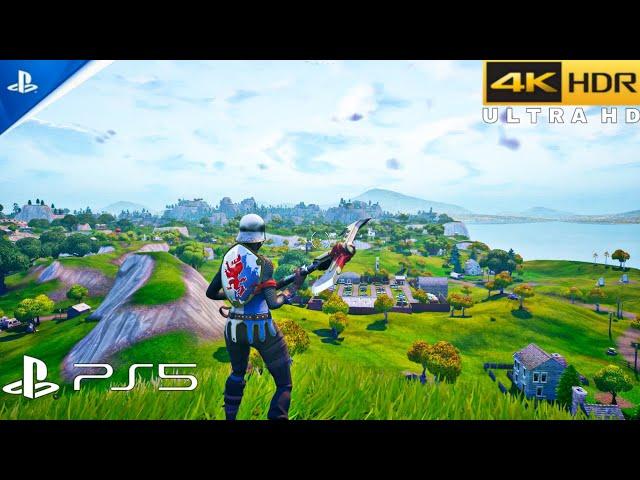 Fortnite (PS5) 4K 60FPS HDR Gameplay (Chapter 4 Season 5)