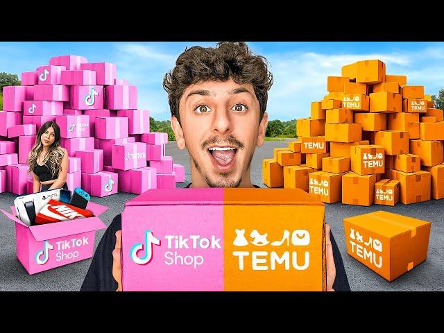 I Bought a $50,000 TikTok Shop vs Temu Mystery Box!