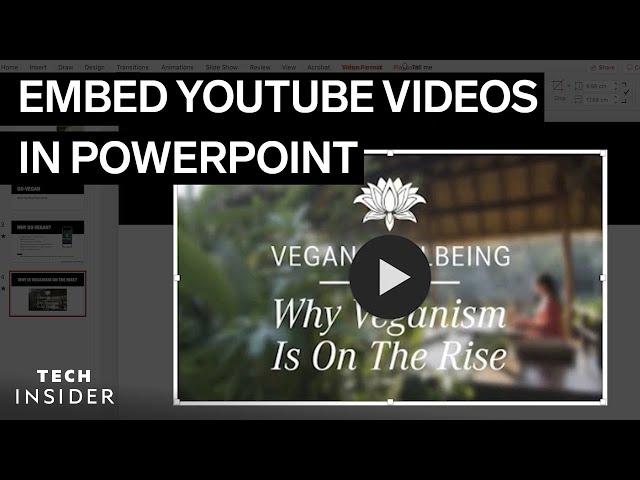 How To Embed A YouTube Video In PowerPoint