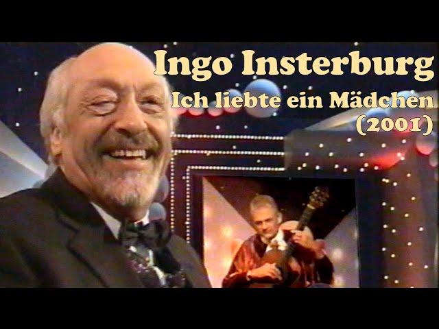 INGO INSTERBURG - Ich liebte ein Mädchen (live im TV 2001: Karl Dalls 60ter Geburtstag)