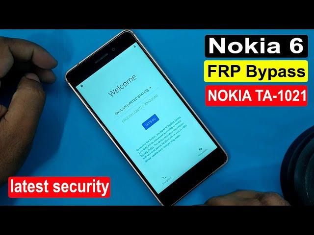 Nokia 6 FRP Bypass | Nokia 6 (TA-1021) Google Account Bypass Easy Method (Without PC)