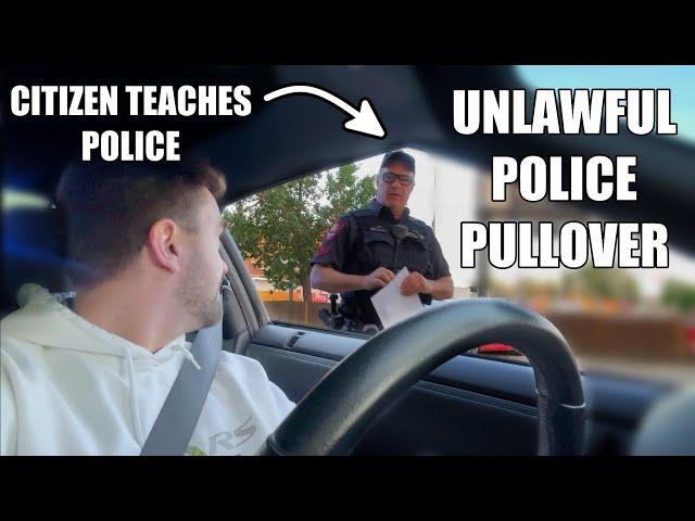 YOU WON'T BELIEVE WHY THIS COP PULLS ME OVER! *UNLAWFUL PULLOVER*