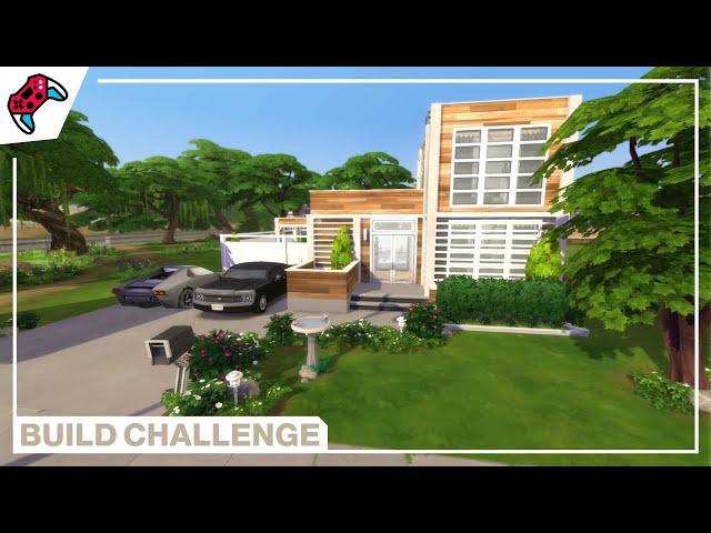 CLEAN MODERN | The Sims 4 | Shell Challenge | Silly Simmuz