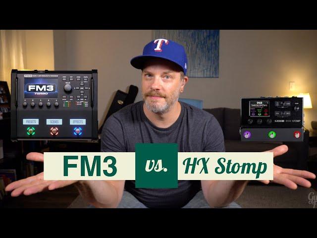 Fractal FM3 vs. Line 6 HX Stomp