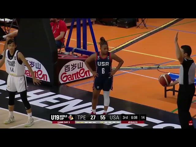 JOYCE EDWARDS VS CHINA U19 19 PTS          7.18.23