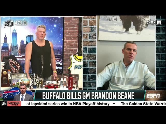 Bills GM Brandon Beane on his VIRAL radio moment ️ WHY STILL TALK ABOUT IT? | The Pat McAfee Show