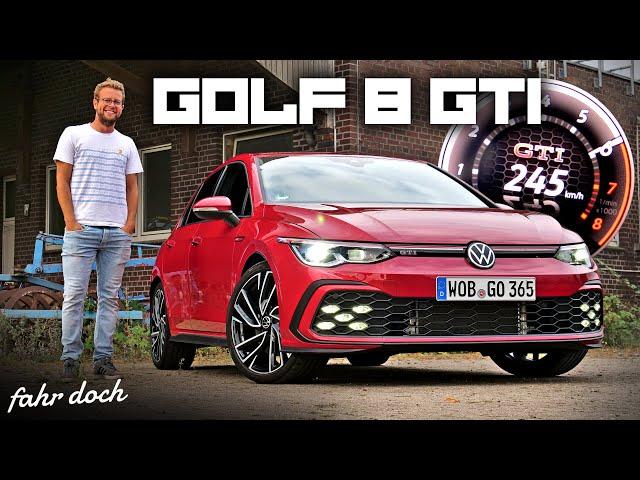 Da ist er! VW GOLF GTI 8 2020 POV REVIEW | 0-100 km/h | 100-200 km/h | SOUND | Fahr doch