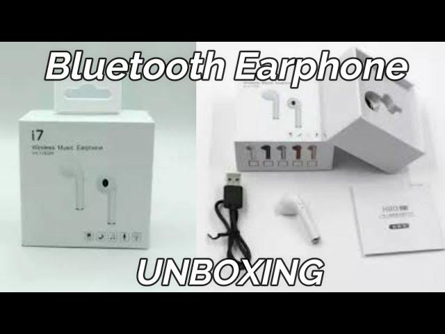 i7 Single Bluetooth earphone - Unboxing || From buy DARAZ-SL TECH BRO