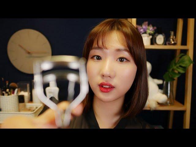 [Eng ASMR] Let's go to the party Putting a make up on you and me Roleplay