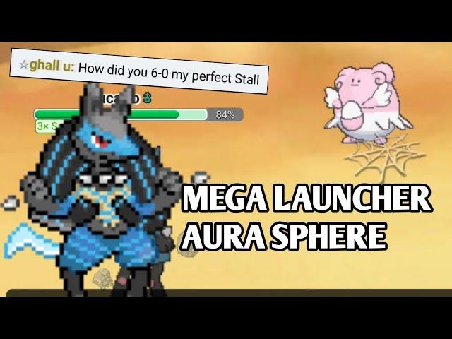 MEGA LAUNCHER LUCARIO HUMILIATES STALL PLAYER IN AAA