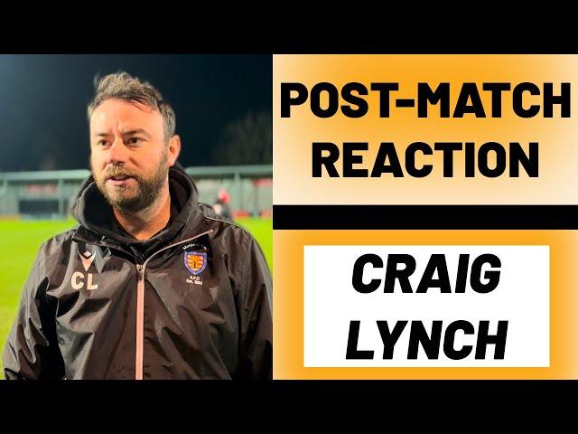 ️ Craig Lynch assesses our FC United of Manchester defeat