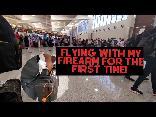 Flying With My Firearms For The FIRST Time...My Experience! (2021) #firearmsinstructor #blackwomen