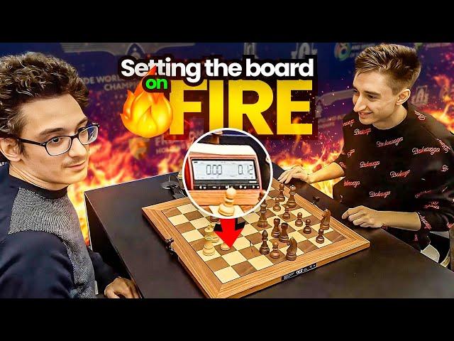 Caruana and Dubov set the board ablaze | World Blitz 2023