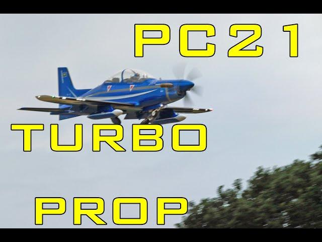 Tomahawk Aviation PC21 TurboProp RC Plane: Unparalleled Scale Performance - Weston Park Airshow 2023