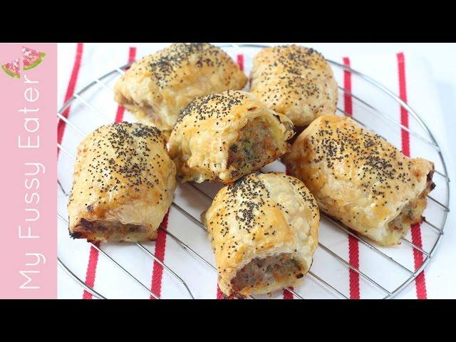 Hidden Vegetable Sausage Rolls | Family Party Food Ideas