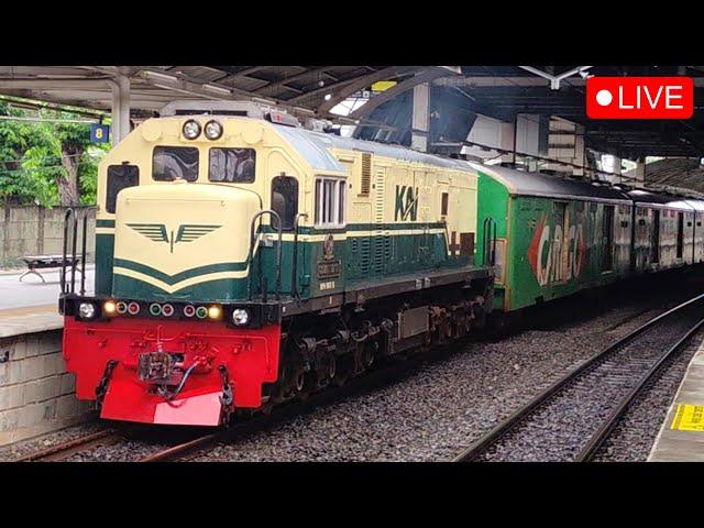  AKHIRNYA LOKOMOTIF LIVERY VINTAGE KE JAKARTA LAGI !! Nonton Kereta Pagi Stasiun Jatinegara JAKARTA