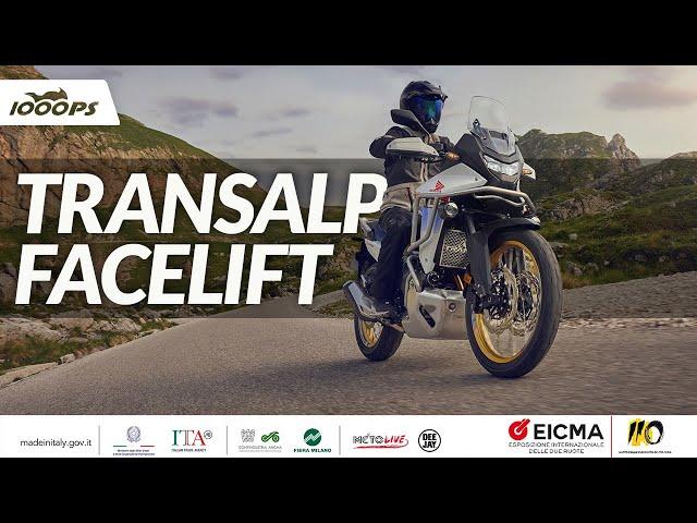 Baby Africa Twin? New Honda Transalp 750 at EICMA 2024