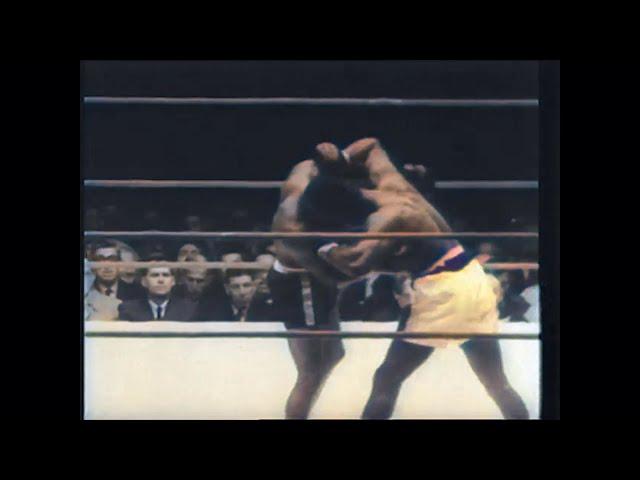 Sonny Liston vs Floyd Patterson I - In Good Quality and Full Color - 1962