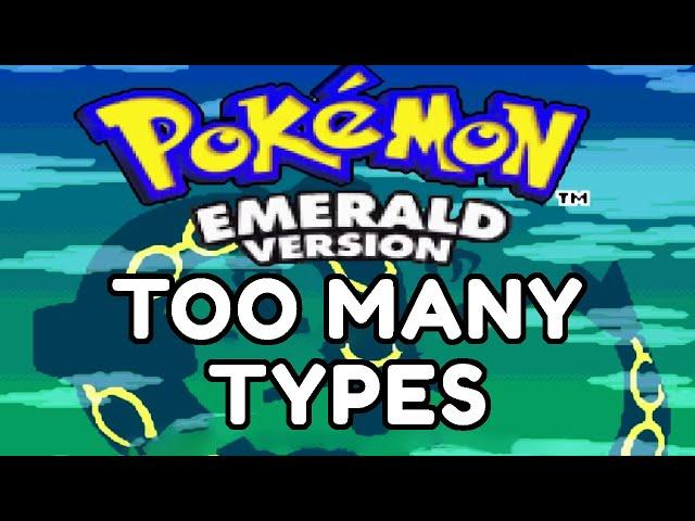 Pokemon Emerald just added NEW POKEMON TYPES