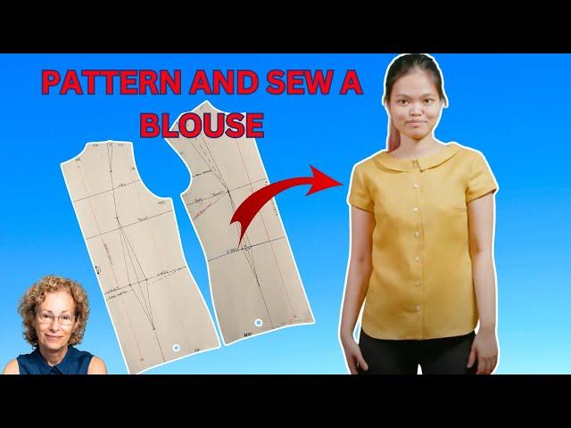 Pattern and Sew a Blouse with a Peter Pan Collar/Introduction