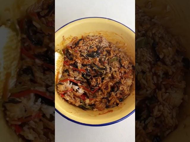 鱼香肉丝拌饭！！！巨好吃巨下饭#抖音美食推荐官 #好吃到停不下来 #妈呀太香了 #农村美食 #张拾亿拌饭