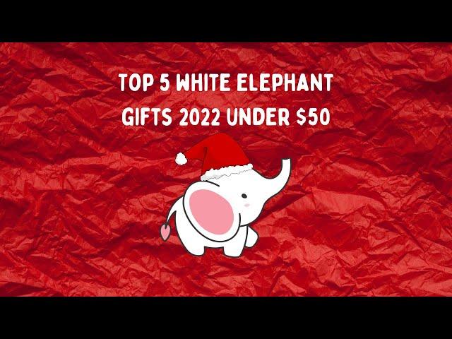 Top 5 White Elephant Gifts 2022 Under $50 !