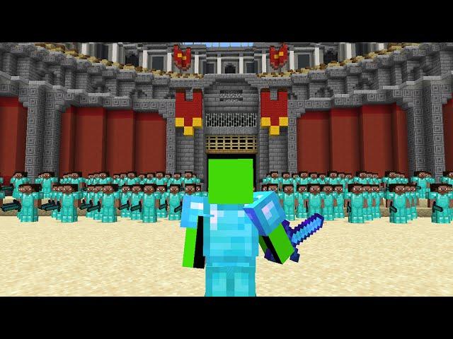 Best Minecraft Player vs 100 Players!