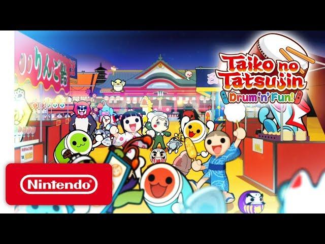 Taiko no Tatsujin: Drum ‘n’ Fun! - Gameplay Trailer - Nintendo Switch