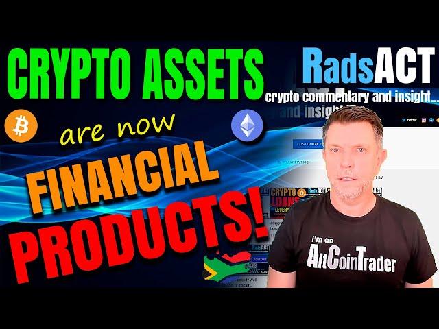 #Crypto Assets are now #Financial Products. What you need to know...