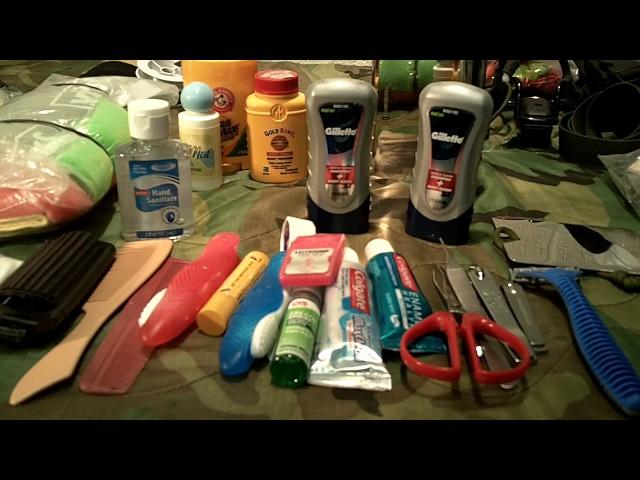 Bug out bag hygiene kit (must haves)