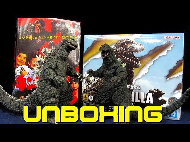 NECA & SH Monsterarts Godzilla 1962 Action Figure Unboxing And First Impressions