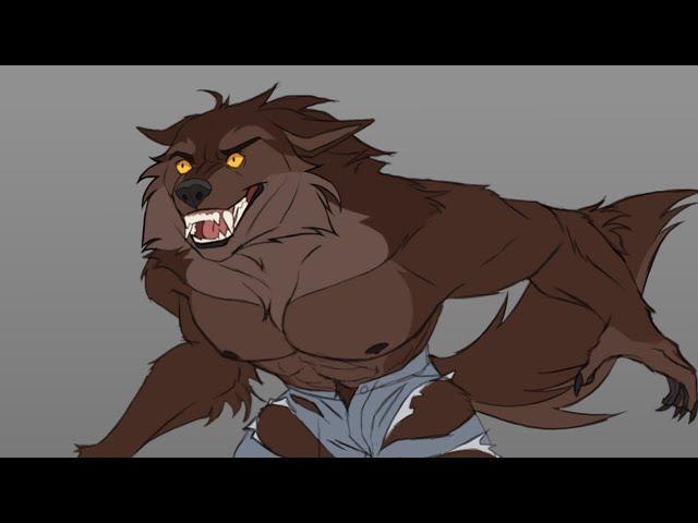 Animation Commission: Noah the Werewolf (Transformation) (2025)