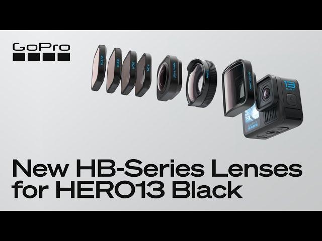 See How to Use the New HB-Series Lenses for HERO13 Black