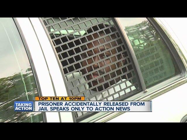 Prisoner accidentally released from jail speak to Action News