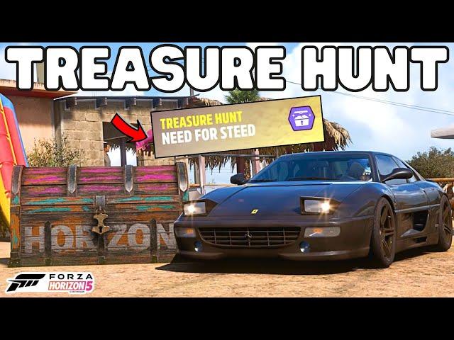 Forza Horizon 5-How to complete Treasure hunt NEED FOR STEED-Autumn Treasure hunt Series 39