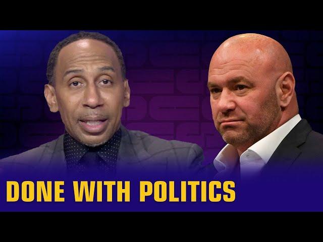 Dana White done with "disgusting" politics: My thoughts