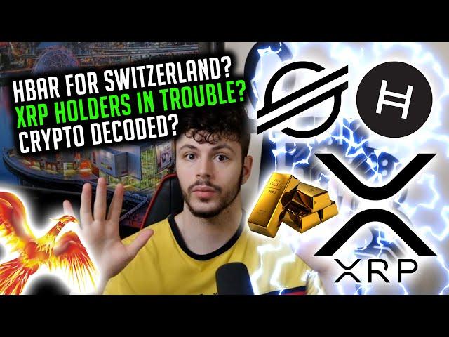 CRYPTO DECODING... HBAR, RIPPLE XRP, STELLAR XLM & MORE - CRYPTO NEWS TODAY