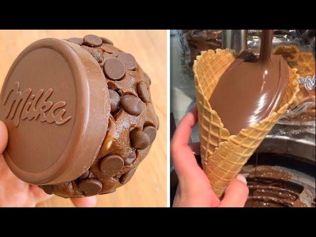 So Yummy Chocolate MELTED Cake Recipe | Oddly Satisfying Chocolate Cake Video Compilation | Mr.Chef