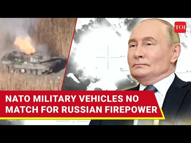 Watch Putin's Kamikaze Blow Up NATO Tank, Stryker | 15k Troops 'Killed' In Russia's Kursk Revenge