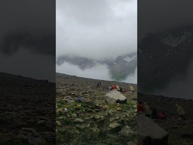 Panchtarni Cloud Moving in Hill (AMARNATH YATRA 2022)