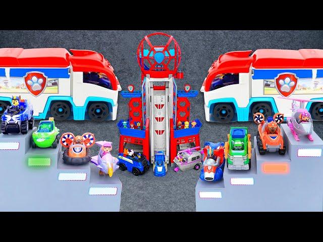 Paw Patrol toys unboxing ASMR | Police Cruiser | Rescue Wheels | Paw Patrol Dino Rescue HQ