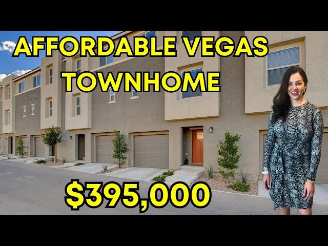 Resort Style Las Vegas Townhome For Under $400k In Prime South Las Vegas Blvd Location!