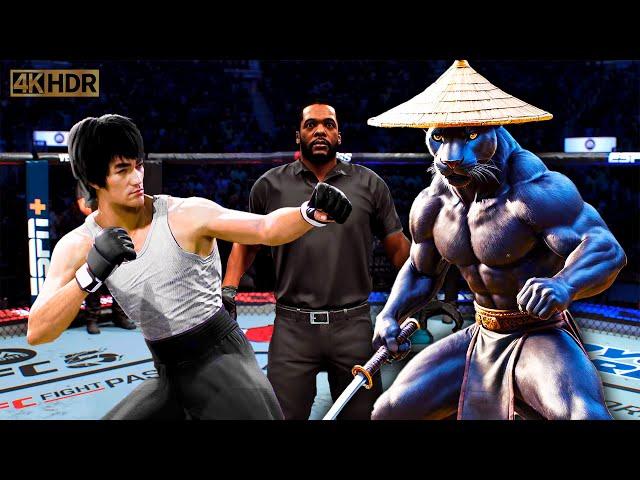 TRUE Bruce Lee vs. Samurai Pantera | EA Sports UFC 5