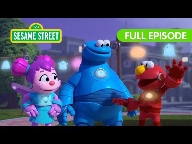 Mecha Builders Save Halloween! | Sesame Street Full Episode