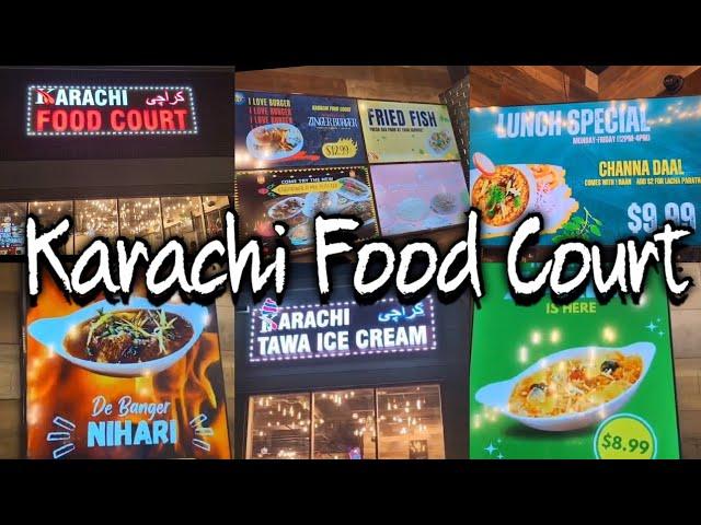 Karachi Food Court Mississauga | Ridgeway Plaza Halal Food Court | Life in Canada | Pakistani Canada