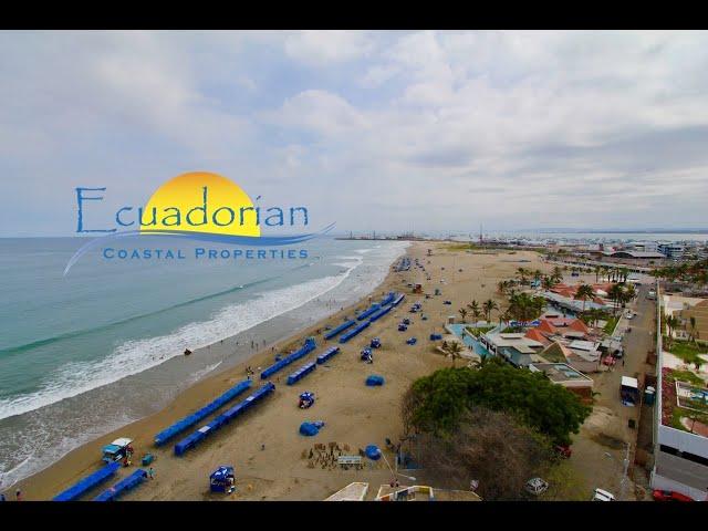 Beach Front Condo Manta, Ecuador best balcony view of the city!!! FOR SALE