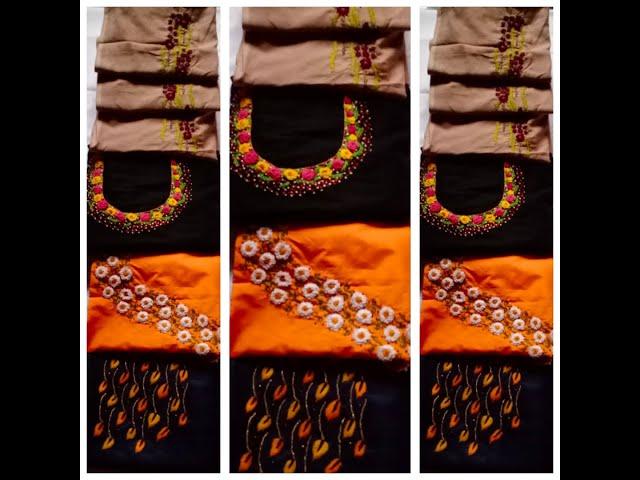 Hand Embroidery Dress Materials /ISIRI Creations