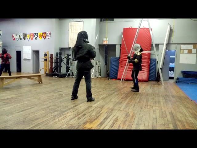 1 - David Itto vs. Leander Quiring - Longsword - October 22nd, 2018