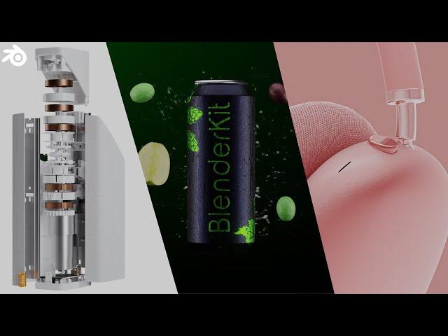 3D Product Animation Showreel 2022 - Renderly (Blender)